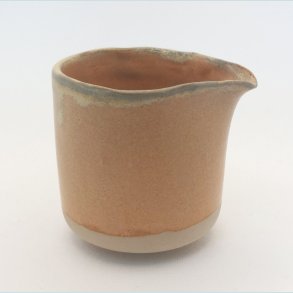 Lille m�lke/fl�dekande i changeret terrakottafarve