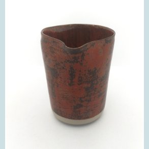 Fl�de/m�lkekande i r�dbrun med sort