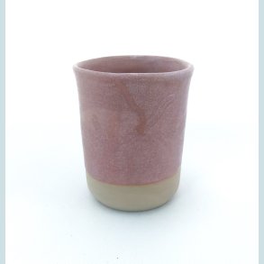 Krus medium, Rosa mat